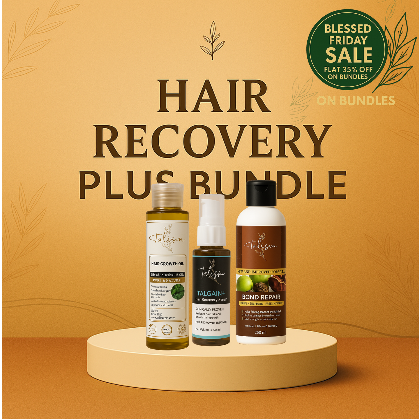 Hair Recovery Plus Bundle