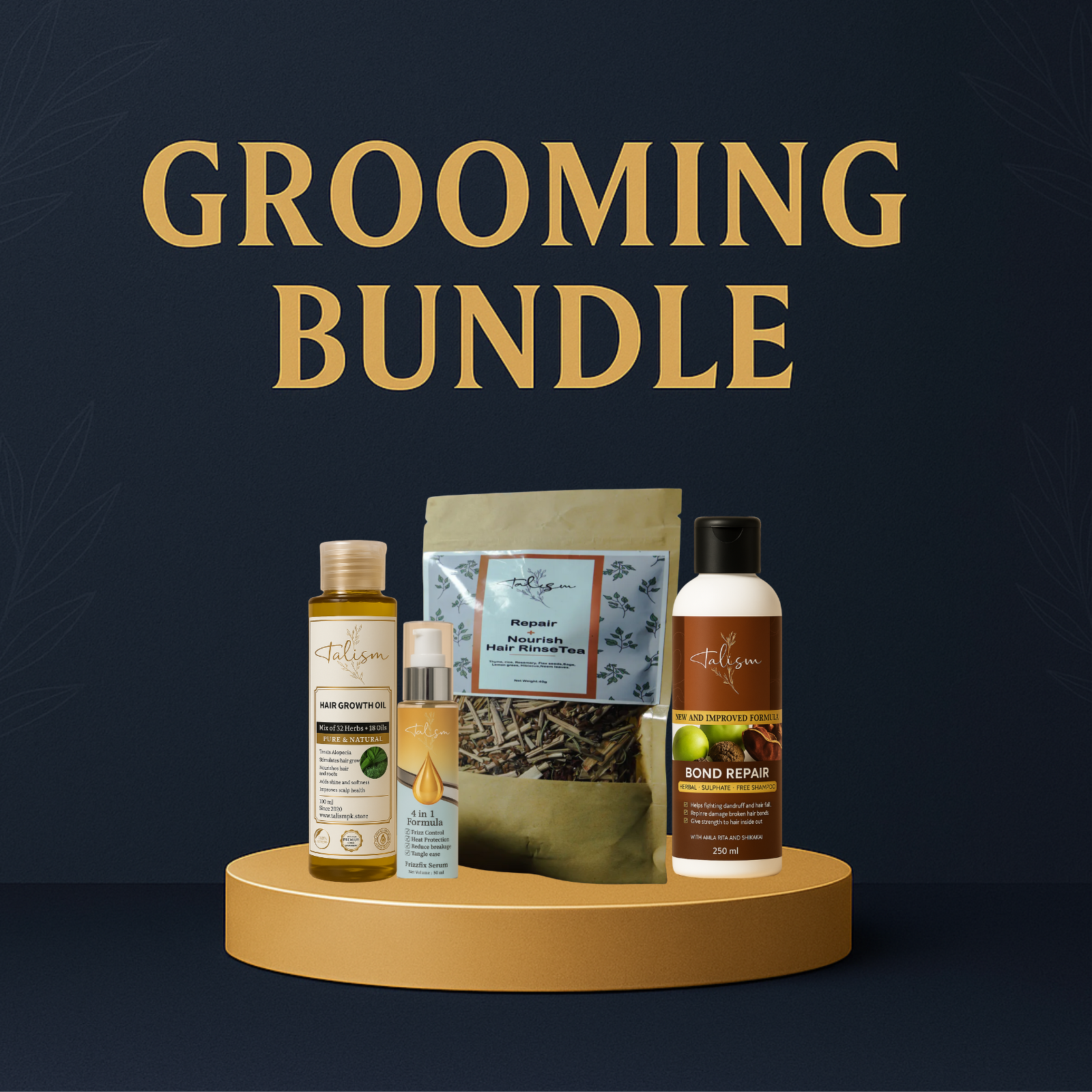 Tlisem Bride grooming bundle – Talism-Organic Hair Care Products